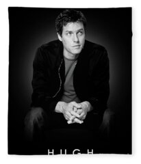Hugh Grant Fleece Blankets