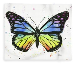 Monarch Butterfly Fleece Blankets