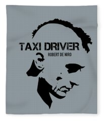 Taxi Driver Fleece Blankets