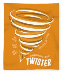 Twister Fleece Blankets