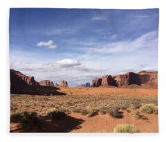 Monument Valley Fleece Blankets