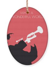 Louis Armstrong Holiday Ornaments