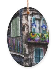 French Quarter Holiday Ornaments