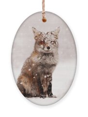 Fox Holiday Ornaments