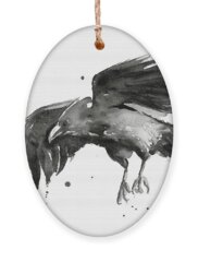 Raven Holiday Ornaments