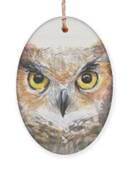 Owl Holiday Ornaments
