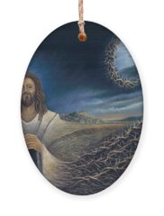 Crucifixtion Holiday Ornaments