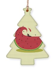 Watermelon Holiday Ornaments
