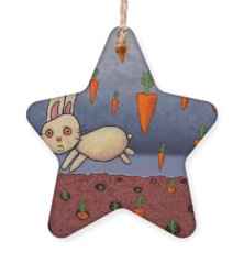 Carrot Holiday Ornaments