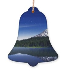 Mount Rainier National Park Holiday Ornaments
