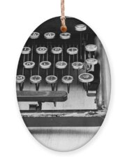 Classic Typewriters Holiday Ornaments
