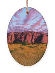 Uluru Holiday Ornaments