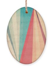 Abstract Beach Holiday Ornaments