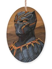 Black Panther Movie Holiday Ornaments