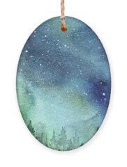Northern Lights Holiday Ornaments