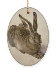 Hare Holiday Ornaments