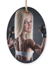 Holly Holm Holiday Ornaments