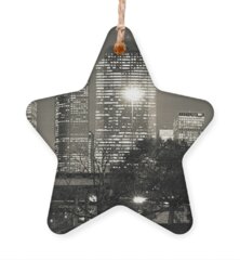 Houston Skyline Holiday Ornaments