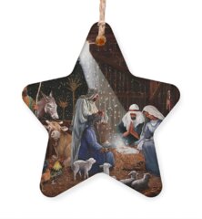 Donkey Holiday Ornaments