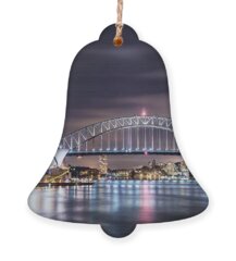 Sydney Skyline Holiday Ornaments