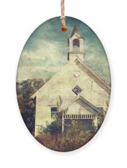 Schoolhouse Holiday Ornaments