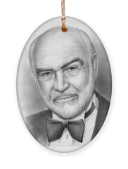 Sean Connery Holiday Ornaments