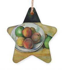 Peach Holiday Ornaments