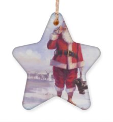 Water Reflection Holiday Ornaments