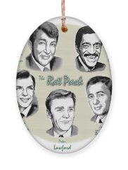 The Rat Pack Holiday Ornaments