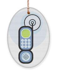 Cell Phone Holiday Ornaments