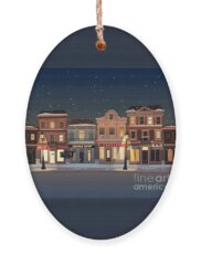 Old City Holiday Ornaments