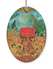 Jules Verne Holiday Ornaments