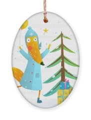Frost Holiday Ornaments