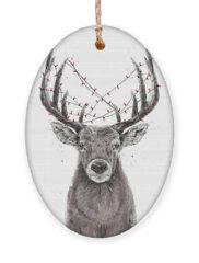 Deer Holiday Ornaments