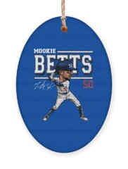 Mookie Betts Holiday Ornaments