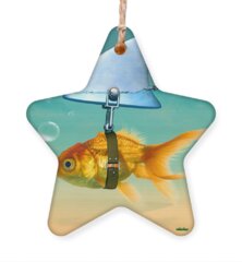Fish Still Life Holiday Ornaments