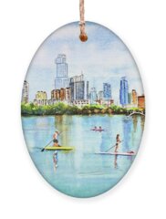 Austin High Rise Holiday Ornaments