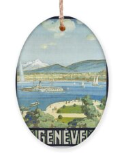 Lake Geneva Holiday Ornaments
