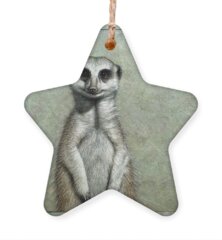 Meerkat Holiday Ornaments