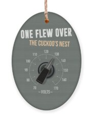 One Flew Over The Cuckoos Nest Holiday Ornaments