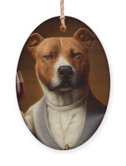 American Pitbull Terrier Holiday Ornaments