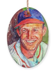Stan Musial Holiday Ornaments