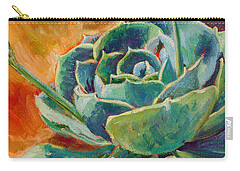 Blooming Cactus Zip Pouches
