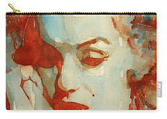 Red Eyes Paintings Zip Pouches