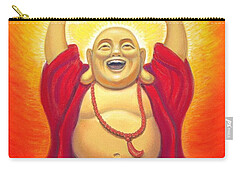 Happy Buddha Zip Pouches