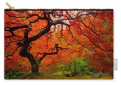 Japanese Maple Zip Pouches