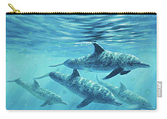 Atlantic Spotted Dolphin Zip Pouches