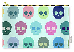 Day Of The Dead Zip Pouches