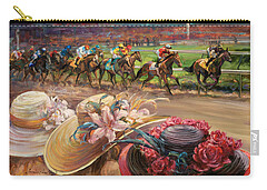Kentucky Derby Carry-All Pouches