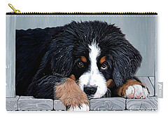 Bernese Mountain Dog Carry-All Pouches
